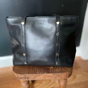 FURLA studded mini tote bag
